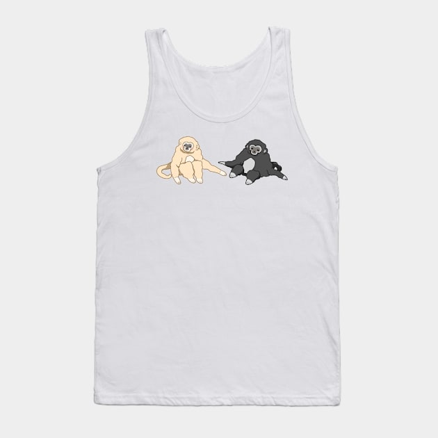 Silly Little Gibbons Tank Top by RainbowGamer99